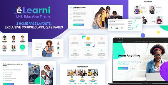 eLearni Latest – Online Learning & Education LMS WP Theme