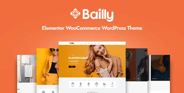 Bailly WordPress Theme (Elementor WooCommerce Theme) Download for free